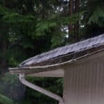 Gutter repair for overflow problems
